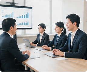 営業支援の打ち合わせ