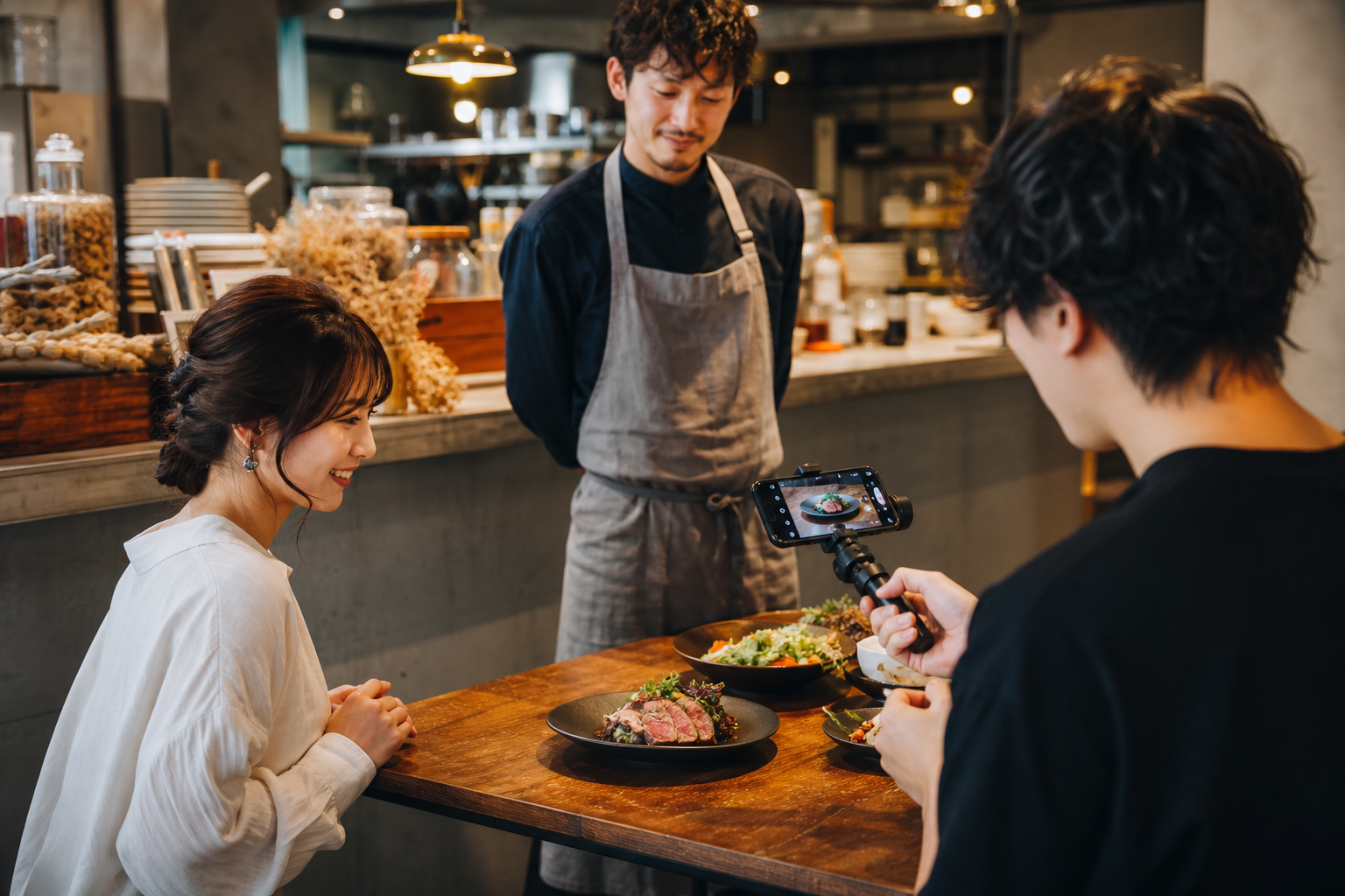 飲食店のSNSコンテンツ撮影